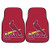 FANMATS MLB St Louis Cardinals Nylon Face Carpet Car Mat