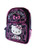 Sanrio Hello Kitty Large Backpack - Black with Pink Glitter