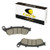 Caltric Front Brake Pads Compatible With Honda 06455-MAT-E21 06455-MAT-E22