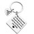 Thank You Gifts Appreciation Keychain Make a Difference Keychain Appreciation Gifts for Employee Coworker Leader Volunteer Social Worker Thank You Gifts for Nurse Coach Mentor Teacher Gifts