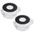 uxcell 2pcs Black Clear Plastic Switch Cover Protector for 22mm Diameter Push Button Switch
