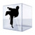 Decal Stickers Martial Art Fighting Figure 5 X 4,4