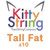 Kitty String 10 Pack Yo-Yo Strings TALL FAT -Green-