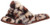 MUK LUKS Women's Open Toe Slipper, Leopard