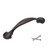 15 Pack Arch Style Cabinet Pulls Oil Rubbed Bronze Drawer Pulls and Knobs 3 Hole Spacing Kitchen Knobs Bedroom Bathroom Washroom Hardware Pulls