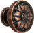 Amerock BP1336-RBZ Rustic Bronze Cabinet Hardware Knob - 1-11/32" Diameter - 10 Pack