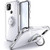 Silverback for Pixel 4A 5G Case Clear with Ring Kickstand, Protective Soft TPU Shock -Absorbing Bumper Shockproof Phone Case for Google Pixel 4A 5G -Clear