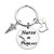 Baixian Nurse Inspirational Gift Future Nurse Keychain Nurse in Progress Keychain for Nursing Student Jewelry Nurse Medical Student Keyring Nurses Day Gift Nurse Graduation Birthday Christmas Gifts for Women, Silver, Small