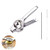 Lemon Squeezer, Citrus squeezer, Lemon Juicer, Manual Lemon Squeezer, Juicers Squeezer, Stainless Steel Manual Juicer for Juicing Oranges