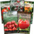 Sow Right Seeds - Classic Tomato Seed Collection for Planting - Beefsteak, Black Cherry, Jubilee, Marglobe, and Roma Tomatoes - Non-GMO Heirloom Varieties to Plant and Grow a Home Vegetable Garden