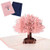 Cherry Blossom Pop Up Card,3D Pop Up Mom Greeting Card Mother'S Day And Birthday Greeting Card, I Love Mom Card With Envelope, Card For Wife,Flower Bouquet Card