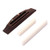 LEIPUPA 4 String Rosewood Saddle Thru Guitar Bridge Nut Shell For Ukulele