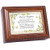 Cottage Garden Dearest Daughter Woodgrain Music Box Plays Light Up My Life