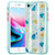 ZCDAYE Floral Flower Pattern Case for iPhone 7/iPhone 8/iPhone SE 2020,Slim Shockproof Scratch Resistant Protective Cover Hard Back TPU Bumper Case for iPhone 7/iPhone 8/iPhone SE 2020-Blue