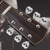 Fashionable Excellent Workmanship Tuning Key Cap, Tuning Button Cap, for Folk Electric Guitar-Silver-