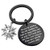bobauna You are My Sunshine My Only Sunshine Keychain Inspirational Jewelry Sunshine Saying Gift For Couple Friend Family -only sunshine keychain black-