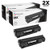 LD Compatible Toner Cartridge Replacement for HP 83A CF283A (Black, 2-Pack)