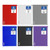 BAZIC Plastic Envelope Poly Envelopes, Letter Size Folder Zip Closure, A4 Size File Folders, Documents Paper Organizer, School Office Supplies, 6-Pack