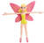 Rhode Island Novelty New 4" Pink Bendable Fairy Pixie Toy Figure Decoration