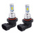 labwork 2pcs Extreme Super Bright LED 9005 / HB3 Headlight Bulbs - Kit High/Low Beam 9005 LED Bulb LED Headlights Bulbs Lamp Replacement - 8000K Ice Blue