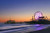 Ferris Wheel Sunset Santa Monica Pier Amusement Park Los Angeles Photo Photograph Cool Wall Decor Art Print Poster 18x12