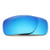 HANCO Polarized Replacement Lenses for Oakley Turbine OO9263 Sunglasses - Ice Blue Mirror