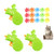 RSTYS Cat Fetch Tracks Toy, Cat Fetch Toy Propellers Disc Flywheel Interactive Dog Cat Kitten Tracks Toy Gyro Skeleton Flying Flying Disc Saucer Launcher for Pet Training Exercise Hunting Chasing