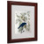 American Crow Matted Artwork by John James Audubon with Wood Frame, 11 by 14-Inch
