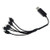 Yoton Accessories New 1 to 5 USB 3.7V LiPo Battery Charger Charging Cable for XS809S XS809 SG700 19HW RC Quadcopter