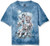 The Mountain Kids' Big Night Tiger Collage, Blue, X-Large
