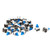 uxcell 40 Pcs 7 x 7mm PCB Momentary Push Button Tact Tactile Switch Non-lock 6 Pin DIP