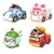 Robocar Poli Diecasting Set : Poli, Roy, Amber, Helly (Non-transformer) by SilverLit
