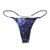 Women's Low Rise Thong High Cut G-Strings T Back Underwear G-String Briefs Panties Thongs Thong T-Back Panties Underwear Blue