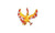 Takara Tomy Pokemon Monster Collection Mini Figure - 1.5" Moltres -MC-39- -Japanese Import-
