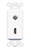 RiteAV Coax HDMI Wall Plate Insert White