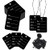 1000 Pieces Price Tags and Hang Tag String, Premium Pricing Tags Jewelry Price Tags, Clothing Tags and Nylon String Snap Lock Pin Loop Fastener Hook Ties for Store Marking Coupon -Black-