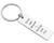 Eilygen Drive Safe Keychain Gift for Trucker Husband Boyfriend I Love You Trucker Gift -Drive Safe Because I Fucking Love You-