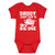 Daddy Just Cut A Big One Case IH - Infant Baby One Piece Red