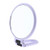Bonarty Folding Dual Sided Beauty Makeup Mirrors, 5/10X Magnifying  and  Normal - Purple - 10x Magnification, 13.5x15x2.5 CM