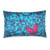 ALAZA Cooper Girl Wild Blue Butterfly Pillow Case Sofa Bed Throw Pillow Cover Cotton Zipper 16x24 Inch