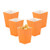 YESON Orange Popcorn Boxes Mini Paper Popcorn Box for Party,Pack of 36