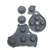 MM King Replacement for Nintendo Gamecube NGC Controller Button Conductive Silicone Pads-2 Sets