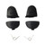 Black L1 R1 L2 R2 Trigger Buttons  plus Springs Replacement Parts for For Sony Play Station 4 PS4 JDM 011 JDS 011 JDS 001 Controller