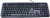 Datacal Arabic - English Bilingual Black USB Wired Keyboard; Blue letters over Black keys