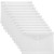 Skycase 12PCS A4 Plastic Envelopes Poly Envelopes, A4 Clear File Bags?Document Folders Organizers with Snap Button for Document Stationery Tools Organization?Clear