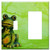 Toggle Rocker/GFCI Combination Wall Plate Cover - Frog Figure Funny Green Animal Cute Sweet 1