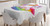 Ambesonne Cartoon Decor Tablecloth, Baby Unicorn Runs on The Rainbow Mythological Fantasy Legendary Creature with The Horn, Dining Room Kitchen Rectangular Table Cover, 60 X 90 Inches
