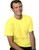 Hanes Men's TAGLESS ComfortSoft Crewneck T-Shirt, Yellow, XXX-Large