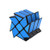 AI-YUN 3x3x3 Windmill Mirror Cube, Sticker 3x3 Windmill Speed Cube, 3x3x3 Wheel Cube Puzzle Toys, Brain Teasers -Blue-