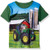 John Deere Boys' Toddler Performance T-Shirt, Green, 2T